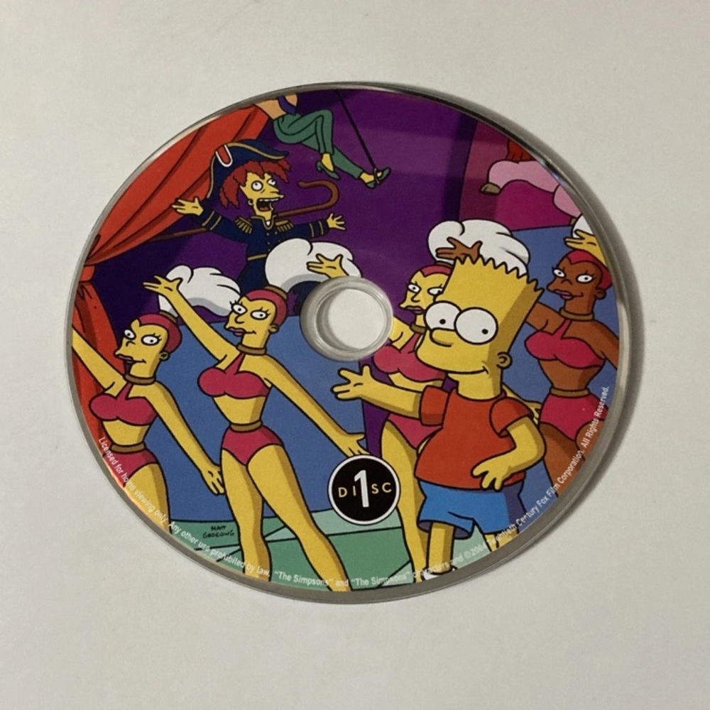 The Simpsons: Season 5 Disc 1 Replacement DVD